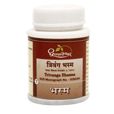 Dhootapapeshwar Ayurvedic Trivanga Bhasma Powder & Tablet